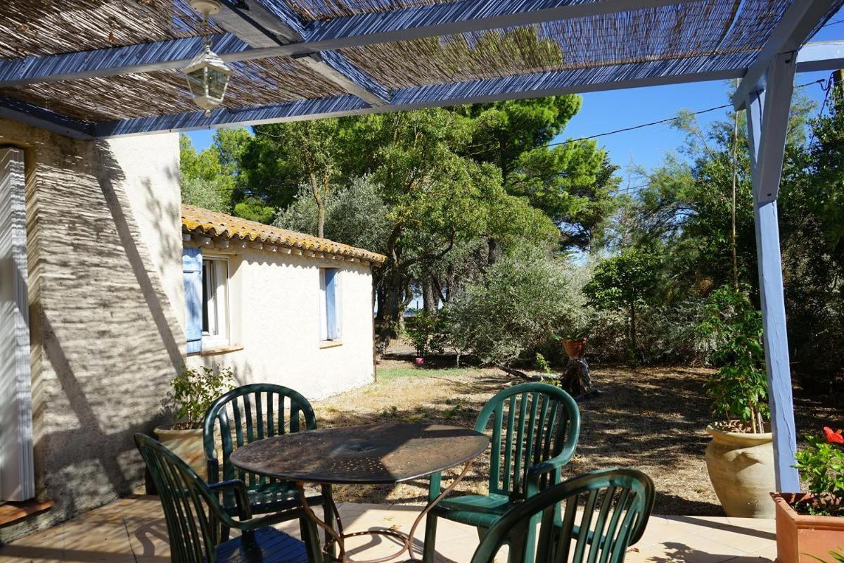 Villa Joli Mas au bord de l'étang de Thau à Marseillan  Extérieur photo